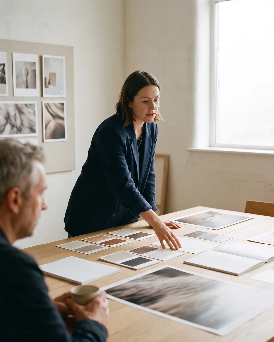 A fractional CMO at work in a Jersey business setting